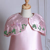 Butterflies Dress– Hand-Embroidered with Butterflies & Flowers