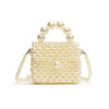 Pearl Beaded Mini Handbag – Elegant Vintage Style