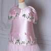 Butterflies Dress– Hand-Embroidered with Butterflies & Flowers