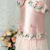 Butterflies Dress– Hand-Embroidered with Butterflies & Flowers
